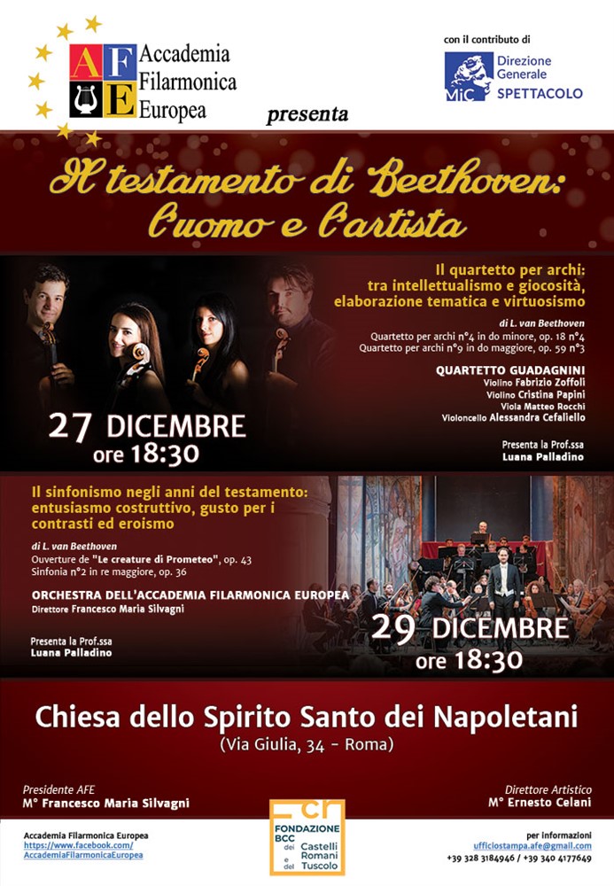 Il testamento di Beethoven: l'uomo e l'artista