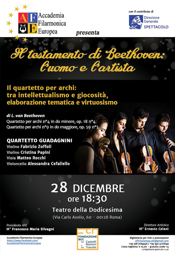 Il testamento di Beethoven: l'uomo e l'artista